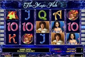 Играть в игровой автомат Волшебная Флейта Играть в игровой автомат Волшебная Флейта