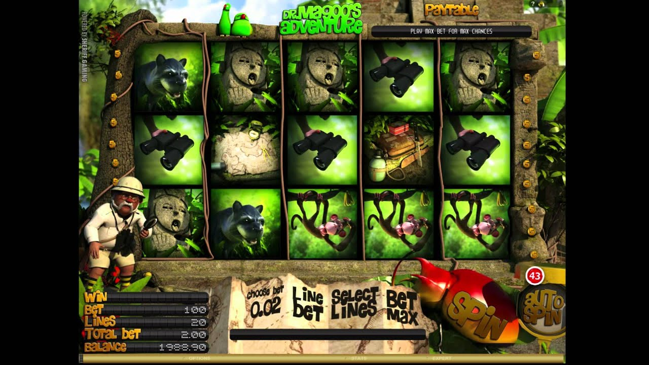 Играть в игровой автомат Приключения Доктора Магу Играть в игровой автомат Приключения Доктора Магу