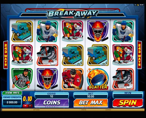 Играть в игровой автомат Хоккей Играть в игровой автомат Хоккей